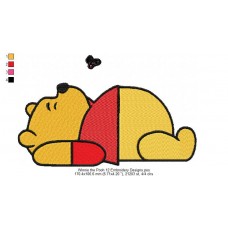 Winnie the Pooh 12 Embroidery Designs